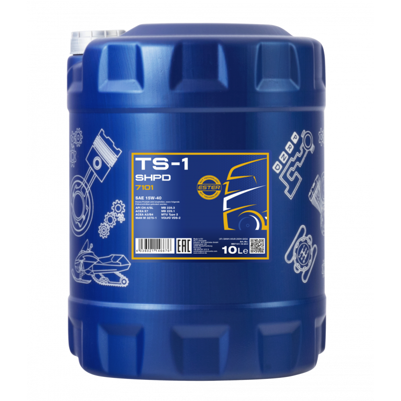 7101-10 TS-1  TRUCK SPECIAL SHPD 15w-40 10L Спец.диз.олива для вантажівок