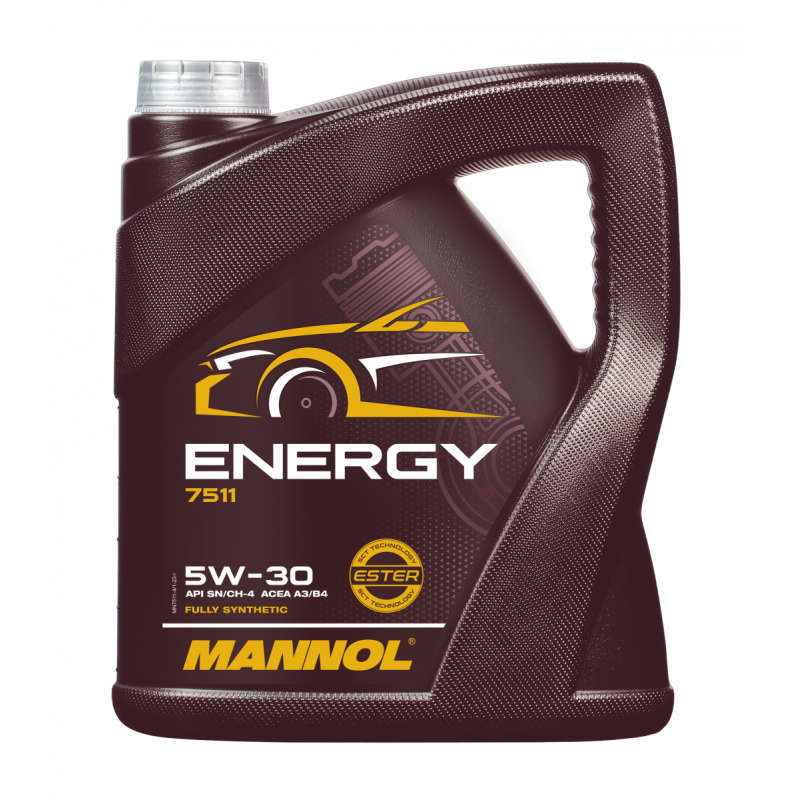 7511-4 7511 ENERGY  5w-30 4L/ High Power Teilsynthetic / Олива напівсинтетична