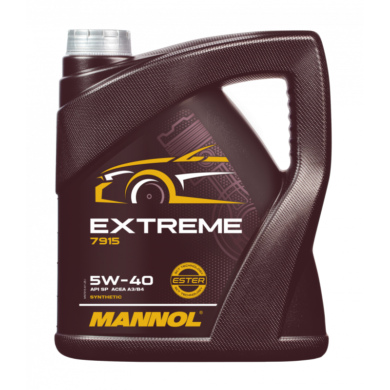7915-4 EXTREME SAE 5w-40 4L Synthetic/Олива синтетична