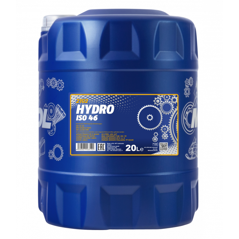 2102-20 Hydro ISO 46  20L /Олива гiдравлiчна