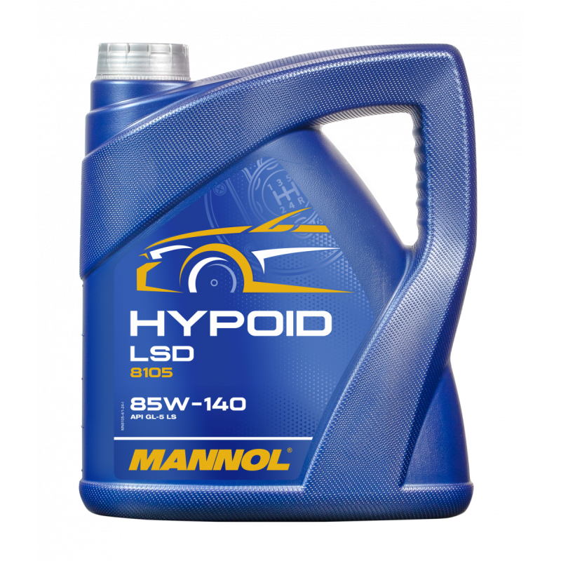 8105-4 Hypoid LSD 85W-140 GL-5 4L / Олива трансмісійна синтетична