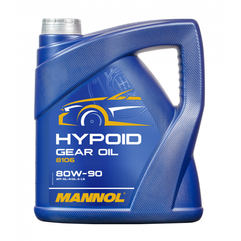 8106-4 HYPOID GETRIEBEOEL 80w-90 GL-4 /GL-5 4L / Олива трансмісійна гипоїдна