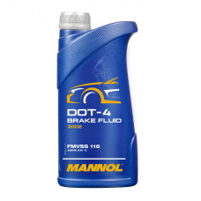 3002-1 MANNOL  DOT-4  1L / Гальмівна рідина з точкою кипіння  260 ºС (уп  20 шт  )