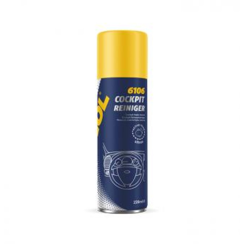 6106 Cockpit Reiniger Citron 220ml/  Очисник приб.панелі св.авто (аерозоль) (уп. 30шт.)