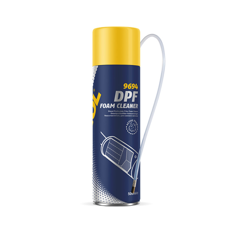 9694  DPF Foam Cleaner 500ml / засіб для очищення сажевого фильтра (DPF) (аєрозоль) (уп 12 шт)