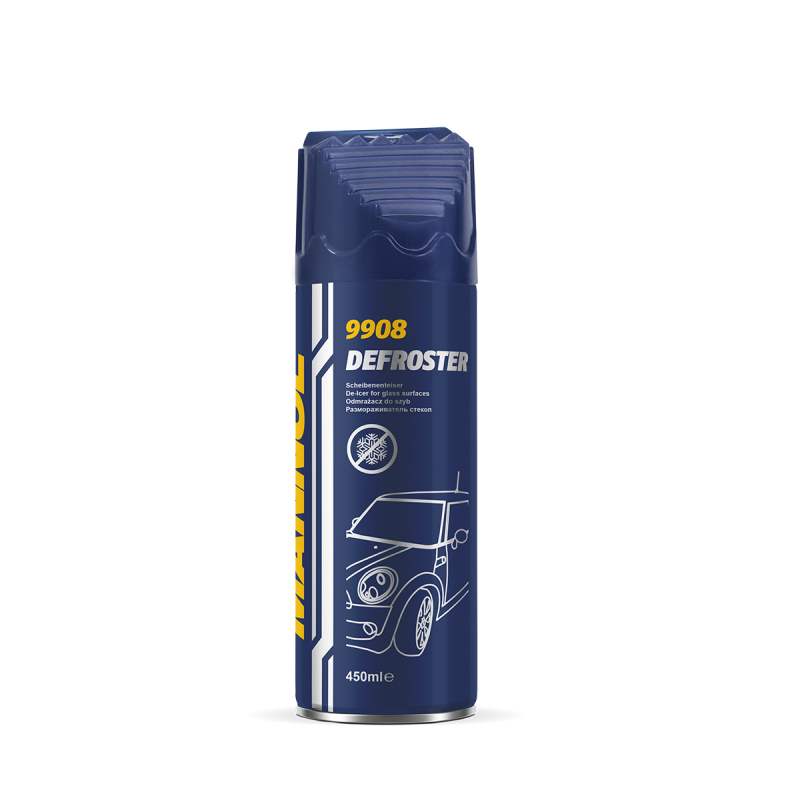 9908 Defroster 450ml  / Засіб для видалення льоду (аерозоль)  (уп 24шт)