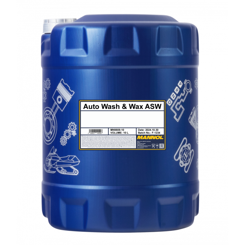 9809 Auto Wasch & Wax 10L / Автошампунь + віск