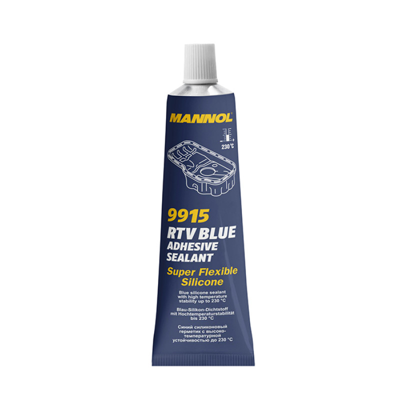 9915 RTV Adhesive Sealant Blue (85g)/Блакитний силіконовий герметик
