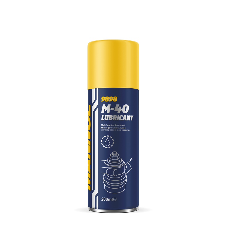 9898 Multifunktion Anti-Rost М-40 200ml / Багатоцільове мастило (аерозоль) (уп. 24шт)