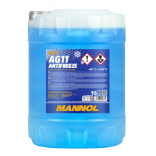 4011-10 Antifreeze AG11  -40˚C  (blue) 10L  Longterm/Антифриз
