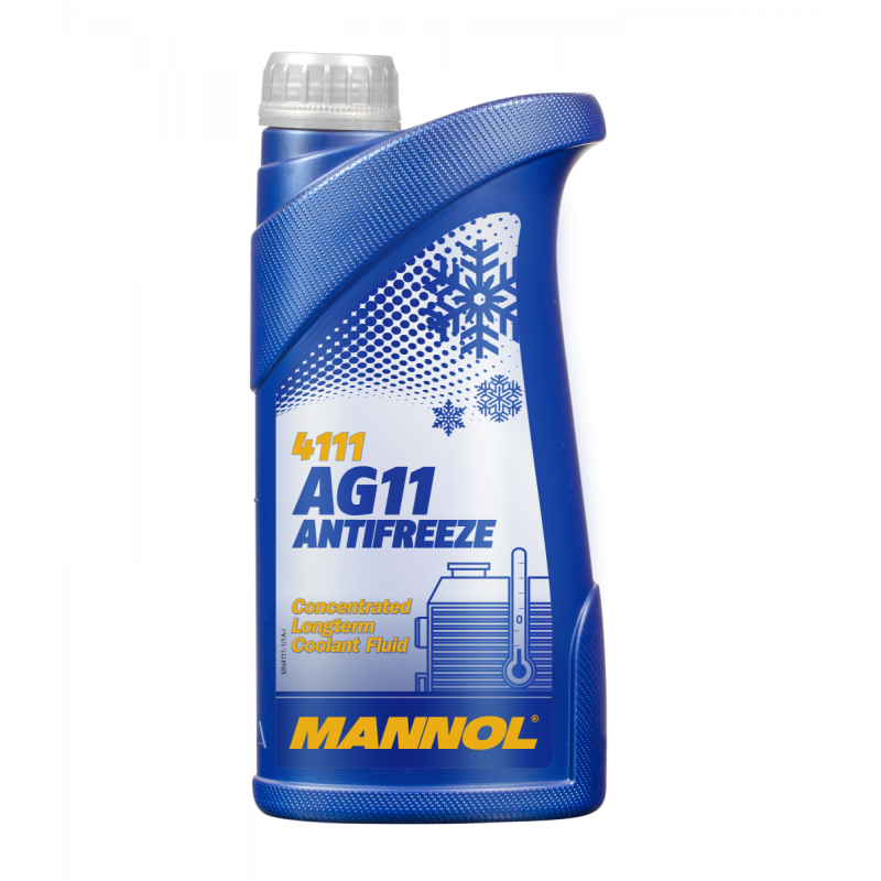 4111-1 Antifreeze AG11 (blue) 1L  Longterm/Антифриз концентрат   (уп 20 шт)