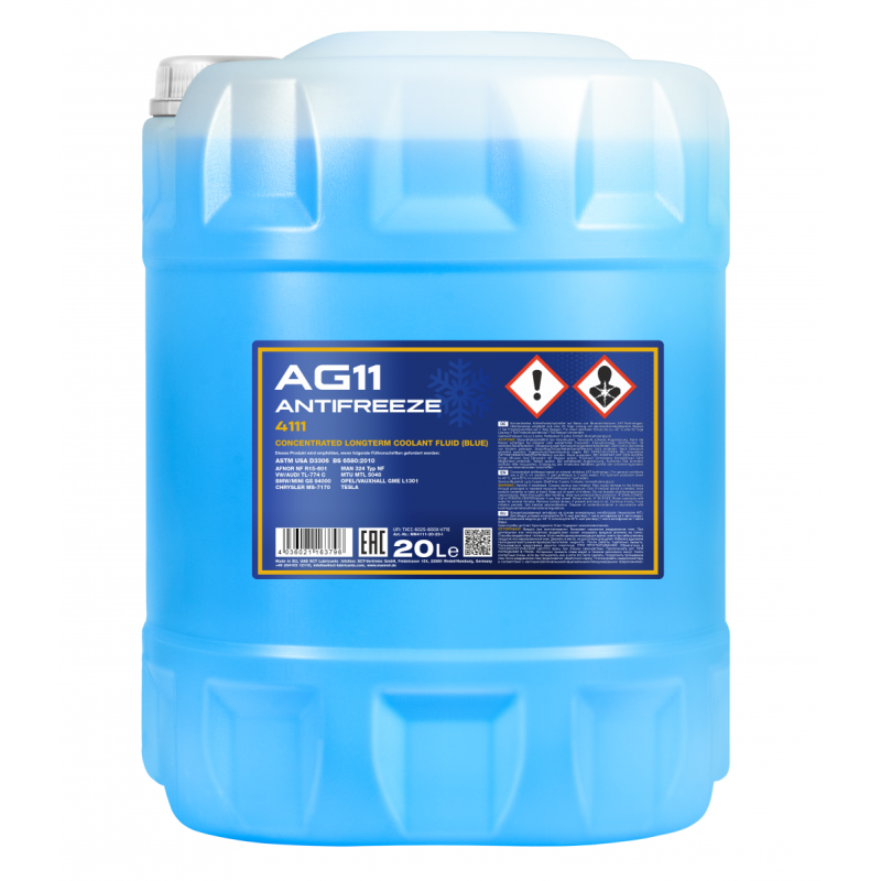 4111-20 Antifreeze AG11 (blue) 20L  Longterm/Антифриз концентрат