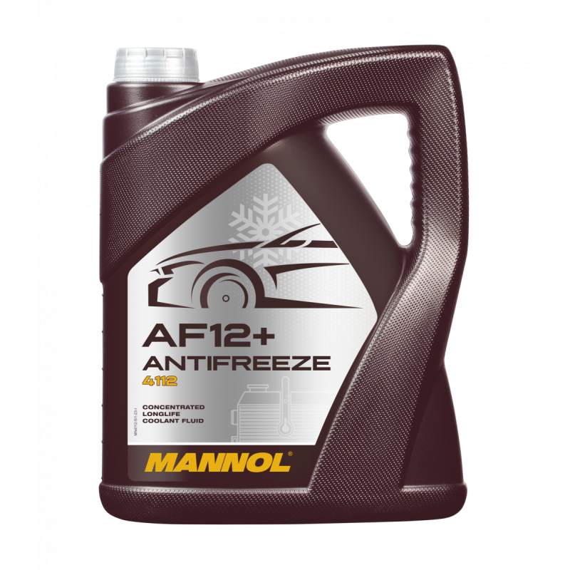 4112-5 Antifreeze AF12+ (red) 5L  Longlife/Антифриз концентрат   (уп 4 шт)