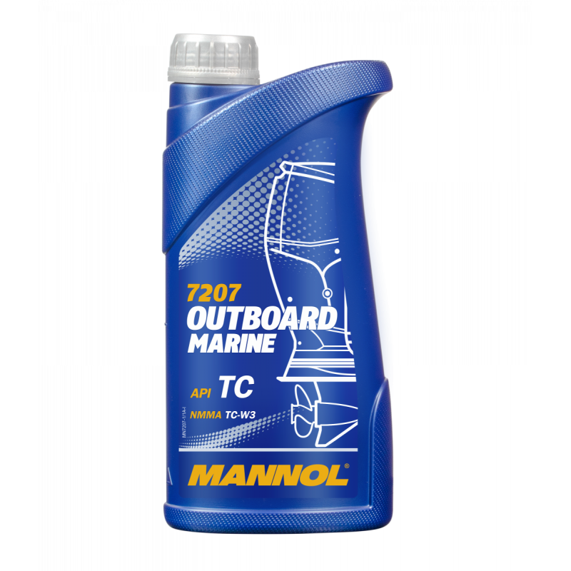 7207-1 Outboard Marine 1L/ Олива мот.синтет. для човнів з 2-х тактними  двиг.  (уп 20 шт )