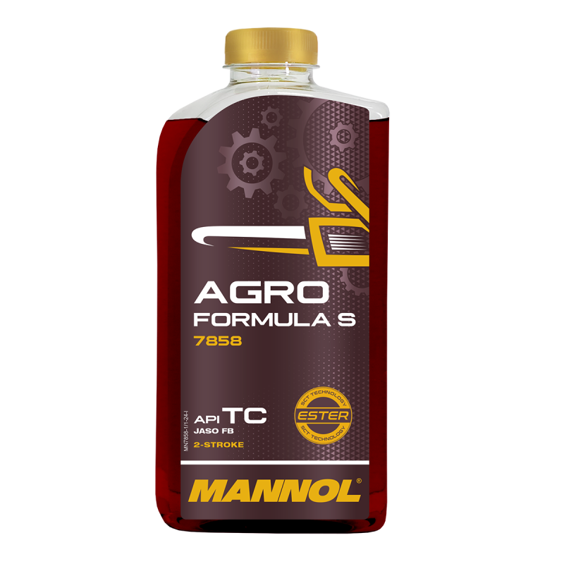 7858-1 AGRO for STIHIL 1L/2-stroke chainsaw engine oil  ( уп  20 шт )