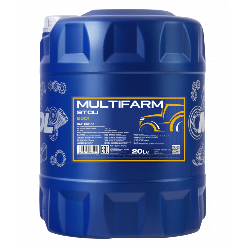 2501-20 Multifarm STOU 10W-30 20 l олива