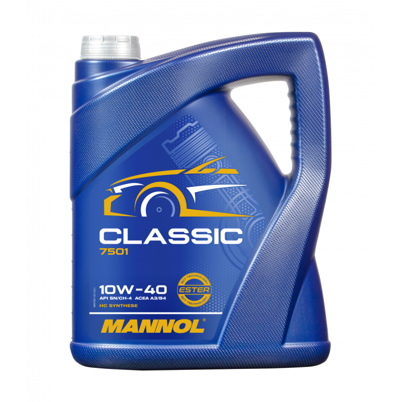 7501-5 CLASSIC SAE 10w-40 5L   (уп 4 шт ) High Power Teilsynthetic / Олива напівсинтетична