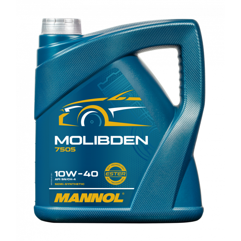 7505-4 MOLlBDEN SAE 10w-40 4L   (уп  4 шт ) Teilsynthetic МoS2 / Олива унiверсальна