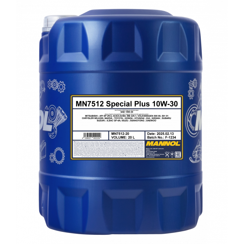 7512-20 Special Plus 10W-30 20 L  Teilsynthetic /Напівсинтетика